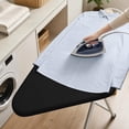thumbnail image 5 of Ironing Board Cover 15x48 Scorch & Stain-Resistant Replacement Iron Board Cover with Elastic Edge Fits Standard Ironing Boards Easy to Install Ironing Board Cover For Home Laundry Room, 5 of 7