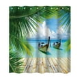 thumbnail image 1 of Rideaux de Douche en Polyester, Rideau de Douche Imprimé Numériquement pour Bateau de Ferme, 1 of 7
