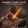 thumbnail image 5 of Mini Cordless Hair Straightener, 2026 New Rechargeable Portable Flat Iron with 3-Speed Temp Control, Anti-Scald Shell for Home Travel, 5 of 7