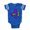 Royal Blue, variant on CafePress - Purple Dinosaur 1St Birthda - Cute Infant Baby Football Bodysuit