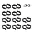 thumbnail image 1 of Mosiee 10Pcs Bicycle Brake Gear Cable S Style Clips Rotating Buckle Hose Guide Mtb Bike Cross Line Hook Tidy Clip Ring Clasp, 1 of 9