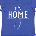 thumbnail image 4 of Inktastic It's Home- State of New Jersey Outline Boys or Girls Toddler T-Shirt, 4 of 5