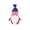 Red, variant on HengDidi Cloth Handcrafted Cotton Gnome Figurine - Vintage Patriotic Décor with Stars Accents for Independence Day/Veterans Day Home & Office Displays