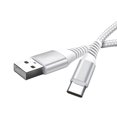 thumbnail image 1 of CABLE DE DATOS JIE SMART 3A 1.8m QC 3.0 blanco negro rojo, 1 of 2