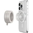 thumbnail image 4 of PopSockets Magnetic Suction Phone Mount, Surface Mount for MagSafe, White - Metallic Horchata, 4 of 5