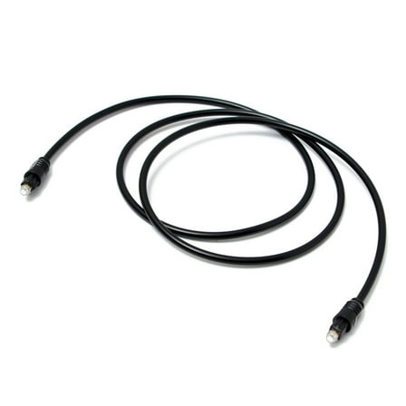 PBPBOX Optical Fiber Digital Audio Cable Black Plastic for Media Playback
