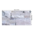 thumbnail image 2 of Adhesivo de ladrillo para pared, hogar, cocina, baño, sala de estar, adhesivo para pared, decoración, calcomanías de ladrillo, UB023S, 9 piezas Scienceny HA8746-01B, 2 of 6