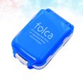 thumbnail image 3 of EeaseCA Boîte à Pilules Double Couche 8 Compartiments Boîte de Rangement Portable en Plastique pour Médicaments (Bleu), 3 of 9