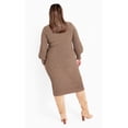 thumbnail image 2 of Avenue Women's Plus Size Sasha Rib Dress, 2 of 2