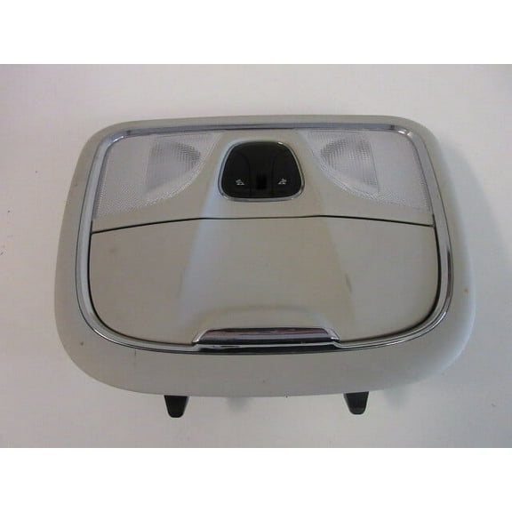 Pre-Owned 15 2015 Jeep Cherokee Overhead Console Unit OEM LKQ - Verify Specific Vehicle Fitment In Description - (Good)