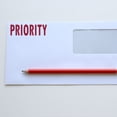 thumbnail image 2 of Slim Pre-Inked Priority Stamp, Slim 1444, Ultra Slim Design, Impression Size 1/2" by 1-3/4", Up to 25,000 Impressions - Purple Ink, 2 of 10