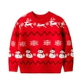 thumbnail image 2 of Bnwani Christmas Long Sleeve Toddler Shirts Girls Crew Neck Tops 24 Months, 2 of 5