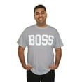 thumbnail image 3 of Boss Funny Tshirts for Dads Hilarious Matching Tees Unisex Heavy Cotton Tee, 3 of 4