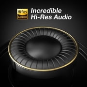 OneOdio Wired Headphones Professional Studio Headphones for Podcast Mixing Recording | In-Line Mic & 3.5/6.35mm Dual Plugs-Pro-50 Black