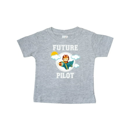 

Inktastic Future Pilot Airplane for Boys Gift Baby Boy T-Shirt