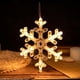 thumbnail image 4 of Juego de 2 luces colgantes para decoración de ventanas con ventosa, LED, blanco cálido, funciona con pilas, luces navideñas, copo de nieve, 4 of 5