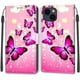 thumbnail image 4 of Funda de cuero con tapa para Samsung Galaxy, carcasa protectora con diseño de gato y mariposa para Samsung Galaxy A13, A04, 4G, A04S, A14, A54, 5G, 4 of 5