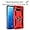 Red, variant on Compatible with Samsung S10, Extreme Protection Military Armor Dual Layer Protective Cover with 360 Degree Swivel Ring Kickstand Blue