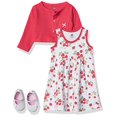 thumbnail image 2 of Hudson Baby Girls Robe en Coton, Cardigan et Ensemble de Chaussures, 2 of 2