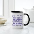 thumbnail image 4 of CafePress - The Best Moms Get Promoted To Mema Mug - 11 oz Ceramic Mug - Novelty Coffee Tea Cup, 4 of 4