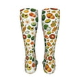 thumbnail image 6 of Naloa Lemon Fruits Vegetables High Stockings Women Thigh High Stockings Over Knee Long Stockings-One Size, 6 of 8