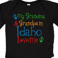 thumbnail image 4 of Inktastic Idaho Grandma Grandpa Loves Me Boys or Girls Long Sleeve Baby Bodysuit, 4 of 5