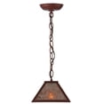 thumbnail image 4 of 8'Sq Simple Mission Pendant, Rust/Silver Mica - 144760, 4 of 7