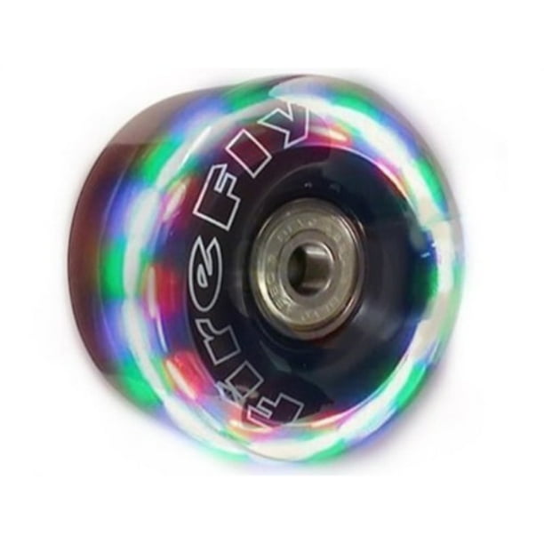 firefly new lightup quad roller skate replacement wheels - flashy light