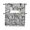 White, variant on Brown Landmarks Kitchen Swag Valances for Windows, Modern Abstract Global Artwork Swag Valances Curtains for Living Room, Rod Pocket Window Treatments for Bathroom, Bedroom, Cafe, 56"x36"