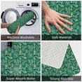 thumbnail image 6 of Cauagu Monstera Leaves Print Front Door Mat for Indoor Entrance 16x24 Inche,Absorbent Doormat Washable Carpet for Bathroom/Garage/Kitchen/Entry/Back, 6 of 7