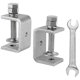 thumbnail image 1 of 2Pcs 304 Stainless Steel C Clamp, Clamp Woodworking Clamp Heavy Duty C Clamps for Woodworking, Weld, 1 of 5