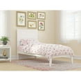 thumbnail image 2 of AFI NoHo Twin XL Solid Wood Platform Bed in White, 2 of 6