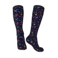 thumbnail image 4 of Balery Games Printed Novelty Socks Men's Women's Crew Socks Sports Socks Knee High Socks Cotton Socks Quirky and Cool Socks, 4 of 9