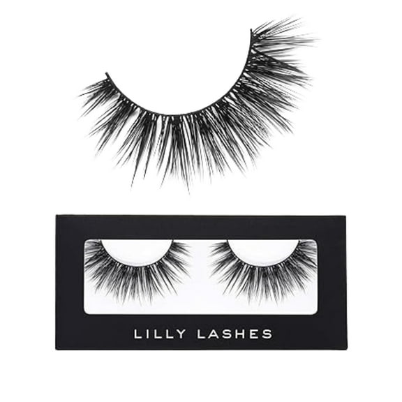 Lilly Lashes Premium Synthetic Lashes, Orlando / Reusable Up to 10 Wears / 15 mm
