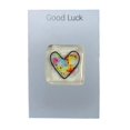 thumbnail image 1 of Chendee 3D For Crystal Heart Decor Cute A Little Pocket Heart Hug Keepsake Birthday,Color Good Luck, 1 of 8