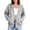Light Ashy, variant on RotHome Women's Oversized Zip Up Hoodie Long Sleeve Drop Shoulder Fleece Lined Cardigan Jacket with Zipper Pocket Casual Everyday Wear Blackish Green L