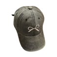 thumbnail image 4 of Gorra de béisbol con lazo, gorra de camionero informal de primera calidad para correr al aire libre, señoras y mujeres negro, 4 of 8