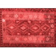 thumbnail image 1 of Ahgly Company Indoor Rectangle Southwestern Red Country Area Rugs, 7' x 10', 1 of 4