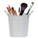thumbnail image 3 of Cubo multifuncional para glaseado, patatas fritas y brochas de maquillaje con asas, color óxido Blanco, 3 of 9