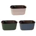 thumbnail image 4 of Rectangular Flowerpot Absorbing Water Vegetable Pots Plant Gardening Basin Garden Balcony Growing Installation Blue, 4 of 9