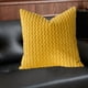thumbnail image 4 of Funda de almohada navideña 3D - Funda de almohada de sofá mullida 45x45cm, cojín decorativo navideño para cama y sofá - Poliéster, naranja, amarillo, gris azul, caqui, 4 of 6
