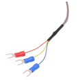 thumbnail image 3 of 4X 0-400C PT100 Type 5mm x 50mm Temperature Controller Thermocouple Probe 2 Meters, 3 of 4