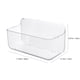 thumbnail image 2 of Estante de ducha, estante de baño, cesta de ducha sin taladrar, organizador de baño montado en la pared para cocinas y baños, PET transparente, 2 of 7