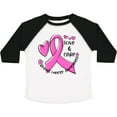 thumbnail image 3 of Inktastic Love, Care, Cure Breast Cancer Awareness Pink Ribbon Boys or Girls Toddler T-Shirt, 3 of 5