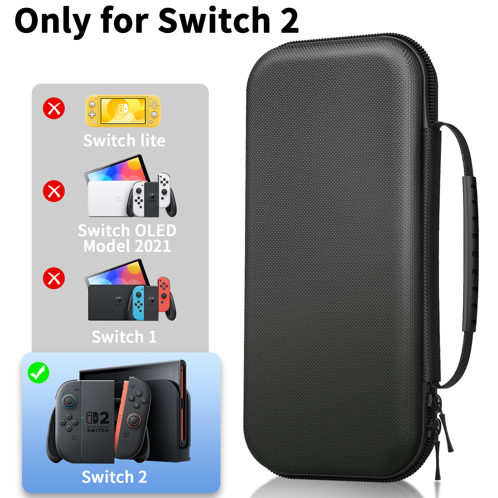 Kit de Accesorios HEYSTOP 9 en 1 para Nintendo Switch 2, ¡Protección y Conveniencia Definitivas! 3