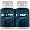 2 Pack Silencil Advanced Supplement Pills for Tinnitus, Support Ear Health Capsules 120 Capsules