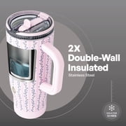 TAL 32oz Stainless Steel Skye Tumbler with Flip-Up Straw, Vine