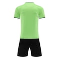 thumbnail image 5 of Xyant Boys' Football Uniform Set Training Short Sleeve Youth Team Uniform for Kids Teens Sport Quick Dry Clothes (Green,9-10 Years), 5 of 6