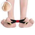 thumbnail image 1 of 2 Pcs Séparateurs d'Orteils Valgus Grande Sangle de Correction des Orteils, 1 of 5