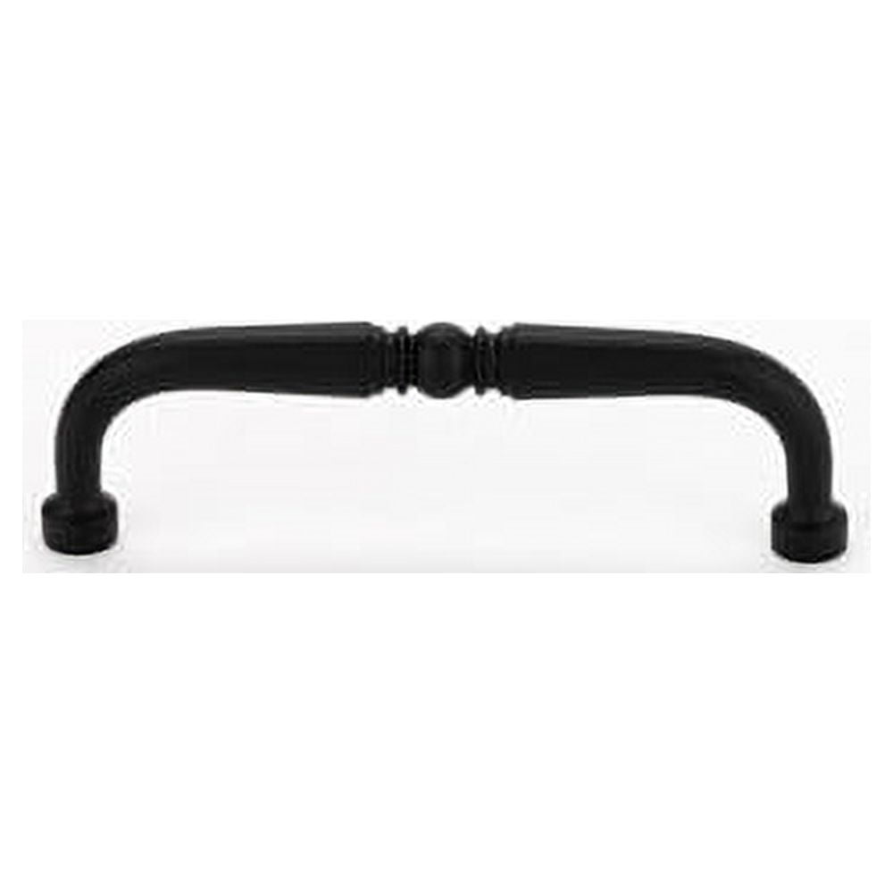 Traditional 4" Center Appliance Pull, Polished Brass